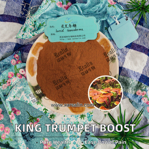 आपूर्ति रीशी मशरूम अर्क/गैनोडर्मा ल्यूसीडम निकालने पाउडर 10%-30% पॉलीसेकेराइड - Product Image 2