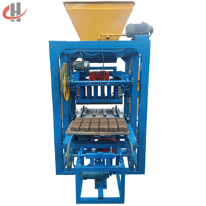 La máquina automatizada para hacer bloques hace ladrillos con agujeros cuadrados, operación inteligente, máquinas de bloques de hormigón - Product Image 4