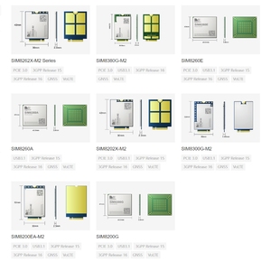5G Modul SIMCOM SIM8202X-M2 Serie SIM8202E-M2 Multi-Band 5G NR/LTE-FDD/LTE-TDD/HSPA + Modul SIM8202G-M2 - Product Image 6