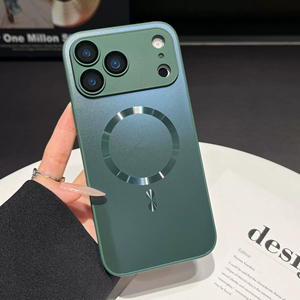 Ánh Sáng Matte Magnetic Tập Tin Đính Kèm Cho Iphone 16 17 Promax Trường Hợp Điện Thoại Cảm Giác Da Lớp Phủ Ống Kính Bảo Vệ Bìa - Product Image 6