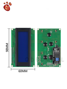 LCD2004 I2C 2004 20x4 2004A Blauer/grüner Bildschirm HD44780 Zeichen LCD/mit seriellem IIC/I2C-Schnittstellenadaptermodul für Arduino