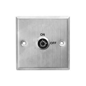 Saikiot all'ingrosso pulsante serratura a chiave controllo accessi elettrico pulsante serratura a chiave elettrica interruttore a pressione di uscita in acciaio inossidabile - Product Image 2