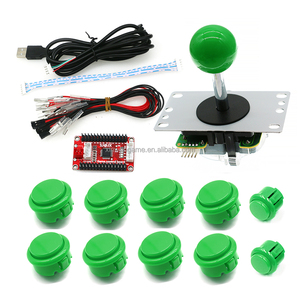 USB-контроллер Raspberry Pi PC360 PS/3 пара Android с нулевой задержкой Sanwa Джойстик Кнопка DIY Kit для аркадной игры монетотолкатель