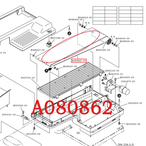 ノーリツQSS 3300 3301ノーリツミニラボ用A080862ベルト - Product Image 3