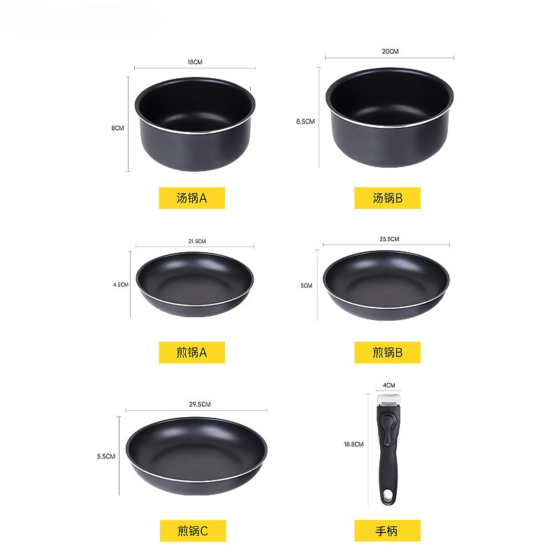 Poêle antiadhésive de 24cm