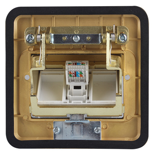 SETO Pop-Up ทองแดงทั้งหมด-ทองแดงเดียวพอร์ตหกประเภทซ็อกเก็ตเครือข่าย CAT6ซ็อกเก็ตพื้นดิน - Product Image 4
