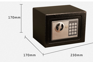 Yüksek güvenlik akıllı akıllı Metal kasa tuş kilidi ile ucuz fiyat dijital otel elektronik güvenlik depolama - Product Image 6