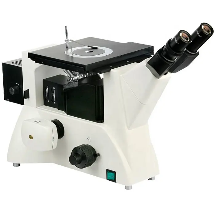 VM3000DIC 50X ~ 500X Invertito Differenziale Interferenze Contrasto Metallurgico Microscopio con Lampada Alogena