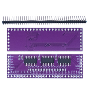 Single chip microcontroller serial to parallel pin IO expansion <strong>module</strong> 74HC595 <strong>output</strong> port expansion 3 to 24 pin LED <strong>control</strong>