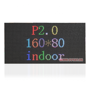 P2 RGB полноцветный светодиодный дисплей модуль 320*160 мм размер Крытый рекламный легкий сценический экран для внутреннего использования - Product Image 1