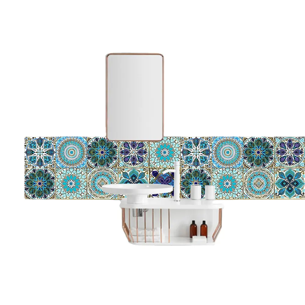 Новый шкаф ванная комната обои Datura мозаика кухня настенная плитка наклейка для украшения дома