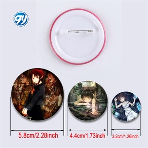 Serien experimente <span class=keywords><strong>Lain</strong></span> Round Cartoon Niedliche Snap-In Brosche für Rucksack Kleidung Zubehör Sammlung Abzeichen Dekoration Anime Pin - Product Image 6