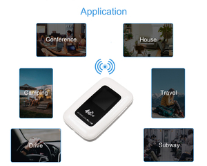 Sunhans เราเตอร์ Wi-Fi ขนาดพกพา, ช่องเสียบซิมการ์ด150Mbps โมเด็มขนาดพกพา3G/4G /lte โมบายฮอตสปอต2.4GHz Firewall WEP การเข้ารหัส - Product Image 6