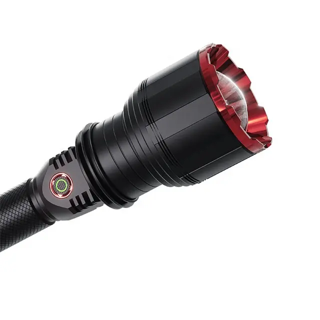 Ultra Bright 3000 Lumen 8400mAh Zoomable LED Torch Light Auto Defensiva XHP70 Recarregável Lanterna de Acampamento