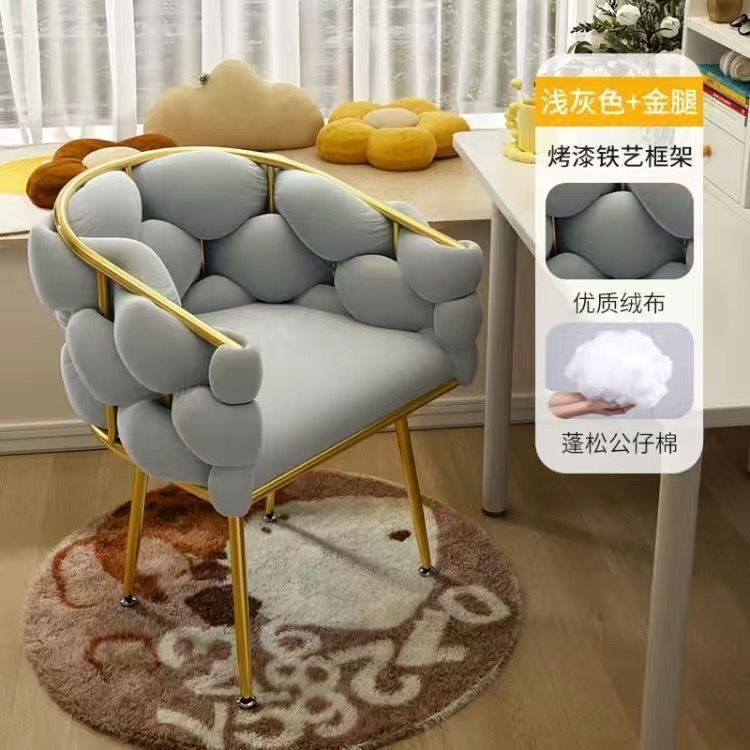 Bubble chair light gray