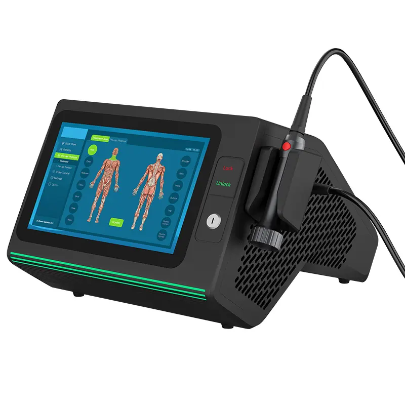 Équipement de rééducation et de thérapie laser, dispositif de disponible en 4 longueurs d'onde, de physiothérapie avec caméra thermique