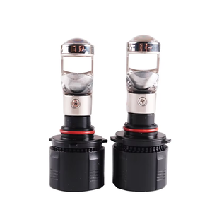 Sanvi fabrika fiyat 35W LED farlar H4 H7 H11 9005 9006 Mini LED projektör Lens far LED Csp lamba otomatik adaptör kitleri - Product Image 1