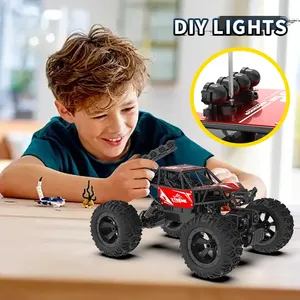 JJRC Q145 Радиоуправляемый гусеничный катер 4WD Радиоуправляемый автомобиль из сплава для скалолазания 2,4 ГГц дистанционное управление транспортным средством 1:16 вездеход внедорожник RTR - Product Image 4
