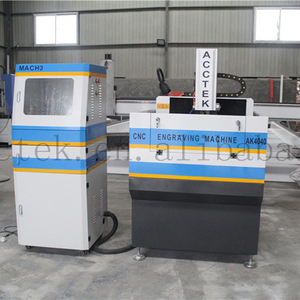 AccTek迷你金属雕刻铣床数控4040 3d ATC模具雕刻数控机床4040 - Product Image 3