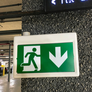 Duy trì lửa khẩn cấp dẫn chạy người đàn ông thoát dấu hiệu kết hợp thoát ánh sáng bảng cung cấp điện hộp - Product Image 3