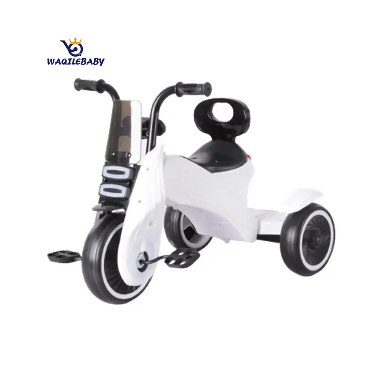 WQL 2023 new model ride on toy style and pp plastic type baby tricycle