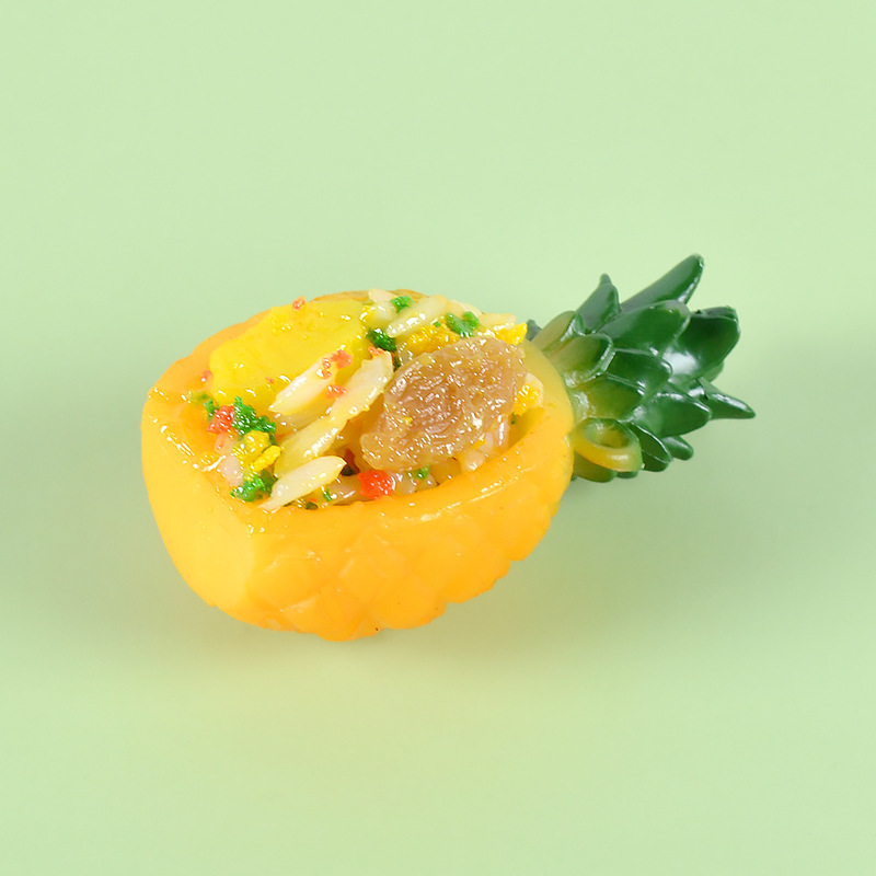 Arroz frito con pasas - Sin salsa