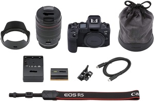 Yeni ürün R5 24-dijital kamera Mm F/4L Lens 64GB 45MP 8K ve 4K Video CMOS sensörü ile Mirrorless 105 1 ücretsiz 2 olsun - Product Image 6