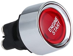 スタートエンジンボタンカーDc12v 50aレッドカースタートエンジンボタンライトスイッチレーシングスポーツ用プッシュスタートイグニッションスイッチ (オン)-オフ - Product Image 2