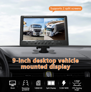 ZYX OEM coche DVR reposacabezas Monitor Hd 9 pulgadas Lcd pantalla plástico 4K pantalla coche reposacabezas Monitor coche dispositivo de monitoreo - Product Image 4