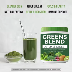 Nhãn Hiệu Riêng Giảm Béo Detox Trà Trọng Lượng Giảm Cân Tập Thể Dục Các Loại Thảo Mộc Mỏng Teatox Phẳng Tummy Giảm Béo Màu Xanh Lá Cây Pha Trộn Detox - Product Image 4