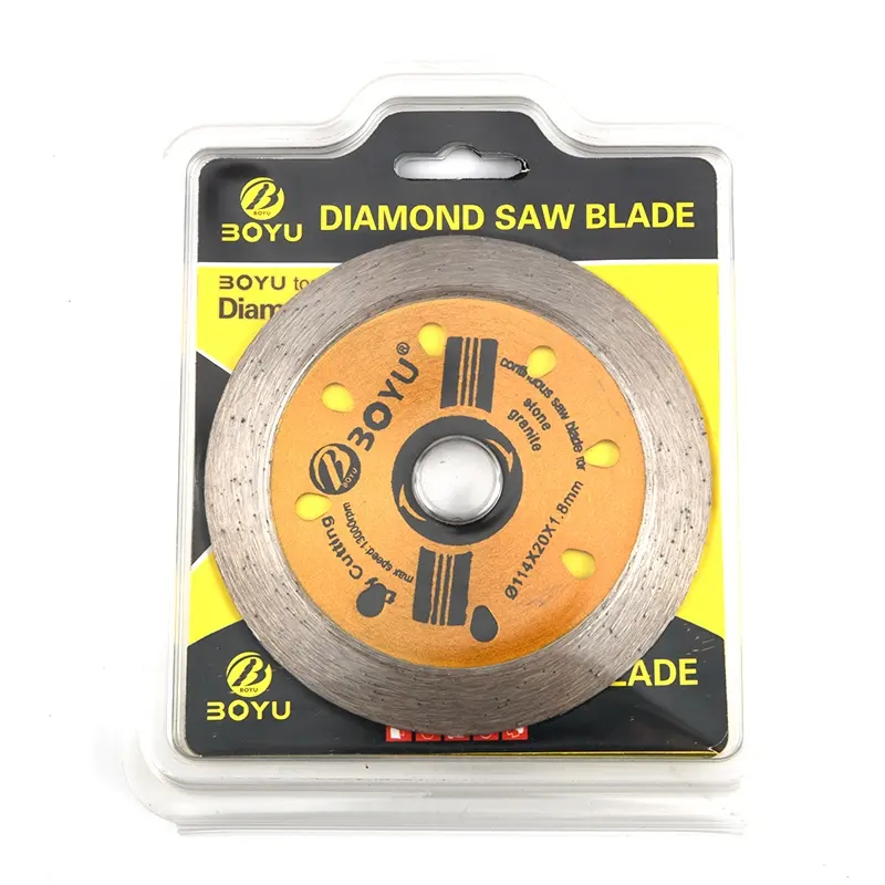 Disco de corte de diamante prensado en frío para cortar granito de mármol y hormigón, hojas de sierra de diamante de 4,3 "(110mm)