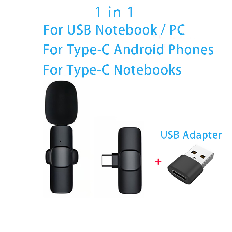 Type-C สำหรับ Android(1Mic)+ อะแดปเตอร์ USB