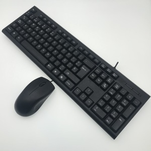 Spanische Tastatur und Maus Combo Laptop verwenden Gaming Gamer Office OEM benutzer definierte Logo verkabelt USB-Computer Desktop-Tastatur Maus Combo - Product Image 5