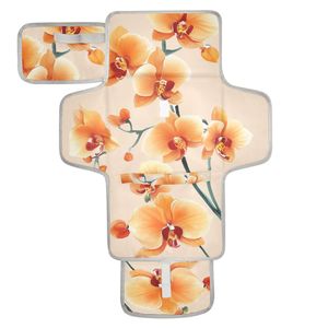 Özel bebek bezi değiştirme pedleri kolay temizlenebilir hafif taşınabilir Wipeable su geçirmez bebek köpük Pad değişim Mat - Product Image 1