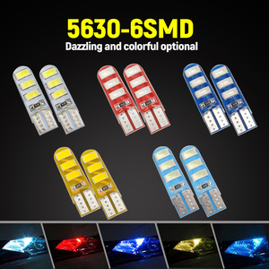 T10 194 168 Canbus 5630 araba LED İç ampuller için hata ücretsiz yan kama ışık led ışık araba T10 Canbus aksesuarları oto - Product Image 5