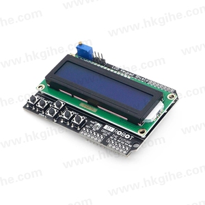 Hot Sales <strong>LCD1602</strong> Keypad Shield <strong>LCD</strong> 1602 <strong>Module</strong> <strong>Display</strong> For ATMEGA328 ATMEGA2560 raspberry pi blue screen in stock - Product Image 1