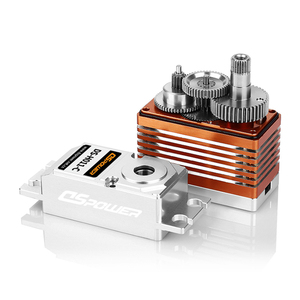 Le risposte servo ingranaggi in metallo standard di 360 gradi di rotazione continua analogico con encoder magnetico - Product Image 3