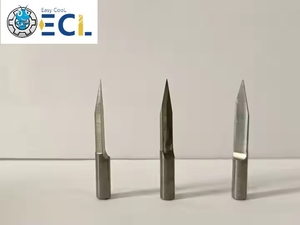 ECL可定制硬质合金数控v型雕刻刀具平底雕刻钻头，用于木材/丙烯酸/塑料原始设备制造商支持 - Product Image 6