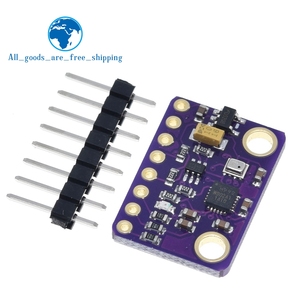 TZT MPU-9250 MPU9250 BMP280 SPI IIC/I2C 10DOF加速ジャイロスコープコンパス9軸センサーボードモジュールGY-91 Arduino 3-5V用 - Product Image 1