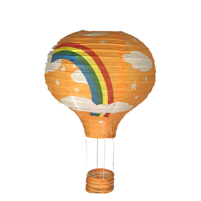 Rainbow on orange - 30cm