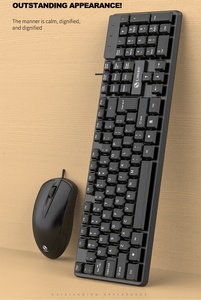 Popular Slim 104keys Desktop <strong>Keyboard</strong> and Mouse Combo Office <strong>Computer</strong> Gaming <strong>Keyboard</strong> Mouse Combo Set - Product Image 5