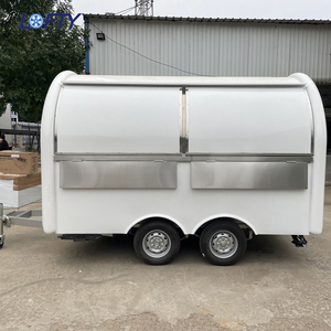 Cao cả 16ft di động nhà bếp thực phẩm Trailer Hotdog giỏ hàng remorque alimentaire BBQ hút thuốc Trailer xe tải thực phẩm bánh pizza chế tạo giá - Product Image 5