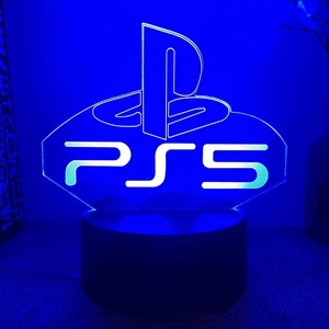 Фигурка 3D RGB лампа Светодиодная 3D Иллюзия ночник Luminaria Pikachu 7 Изменение цвета настольная лампа - Product Image 5