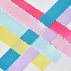 Lụa Ribest 196 Màu 5-100MM Ruy Băng Lụa Sa Tanh Một Mặt Bán Buôn Chất Lượng Cao Từ Nhà Máy - Product Image 3