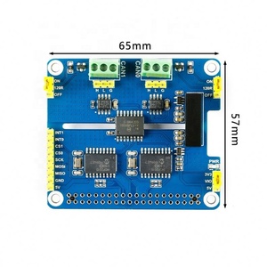 2 canali isolati possono espansione cappello MCP2515 SN65HVD230 Multi circuito di protezione Onboard per Raspberry Pi STM32 - Product Image 5