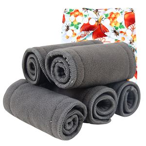 Famicheer BSCI bambu kömür bezi bebek bezi ekle 5 kat cep bezi astar - Product Image 1