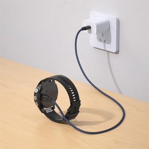 Braided Nylon Charger Cable for Garmin Fenix <strong>8</strong> 7 6 <strong>5</strong> S X Solar Vivoactive <strong>5</strong> 4 4S 3 Forerunner 965 955 945 Fast Charging <strong>Adapter</strong> - Product Image 6