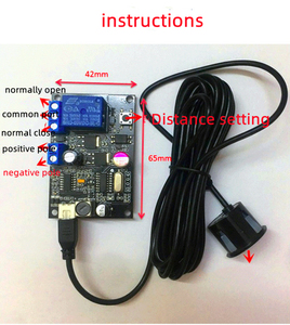 Long Distance Waterproof <strong>Ultrasonic</strong> Ranging <strong>Sensor</strong> Panel Relay Output 12V Distance Measuring Transducer <strong>Sensor</strong> Module <strong>Arduino</strong>