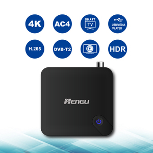 <strong>Decoder</strong> Hd Set Top Box Dvb-t2 Tv Box <strong>Linux</strong> System 4k AC4 Smart Tv Box 2 in 4K-UHD on DTT Via FRANSAT 2024 Sport Games - Product Image 4