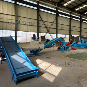 Competitive <strong>Price</strong> <strong>Recycled</strong> Plastic Pet Bottle Scrap Flakes Crushing and Washing Line - Product Image 1